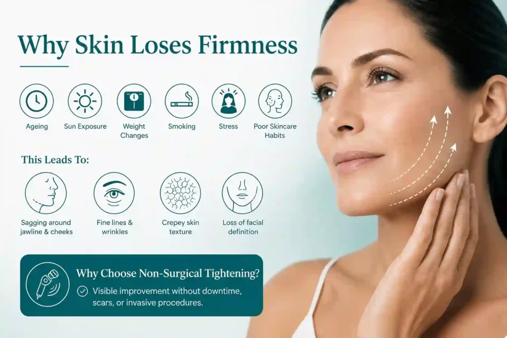 What Makes Skin Lose Firmness and Why Do People Seek Non-Surgical Tightening Biggleswade?